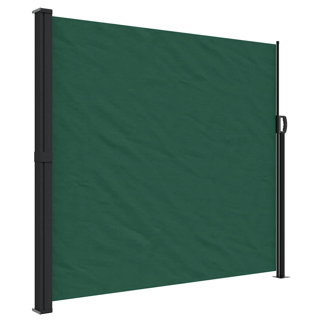 Bočna tenda na uvlačenje tamnozelena 180 x 500 cm