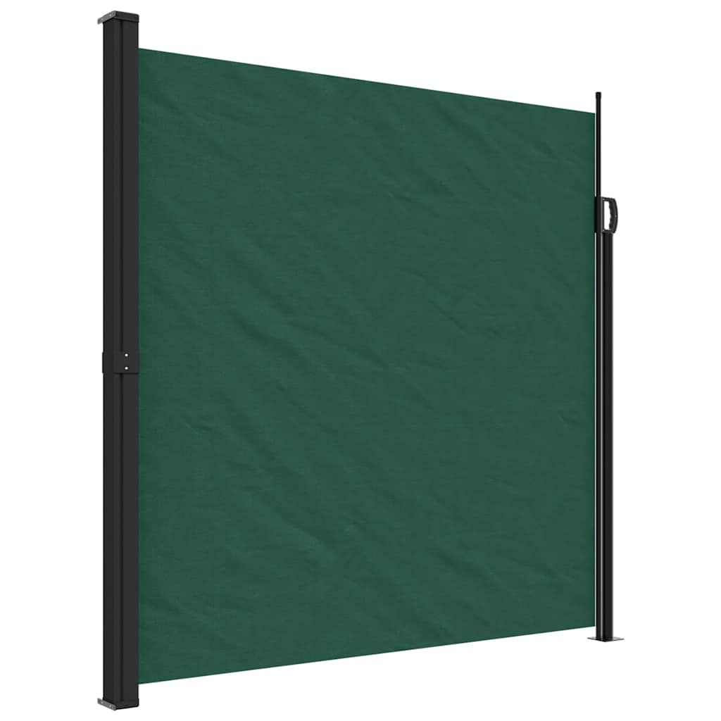 Bočna tenda na uvlačenje tamnozelena 200 x 500 cm