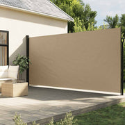 Bočna tenda na uvlačenje bež 220 x 500 cm