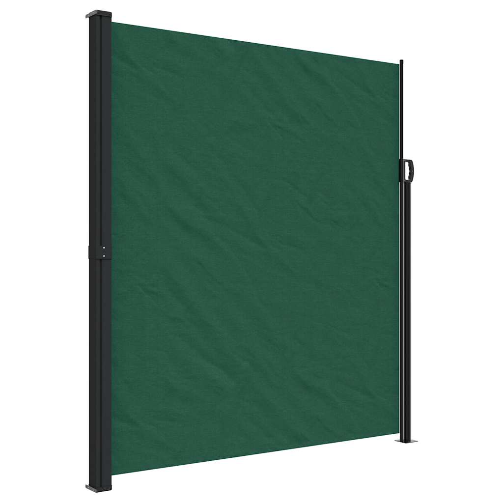 Bočna tenda na uvlačenje tamnozelena 220 x 500 cm