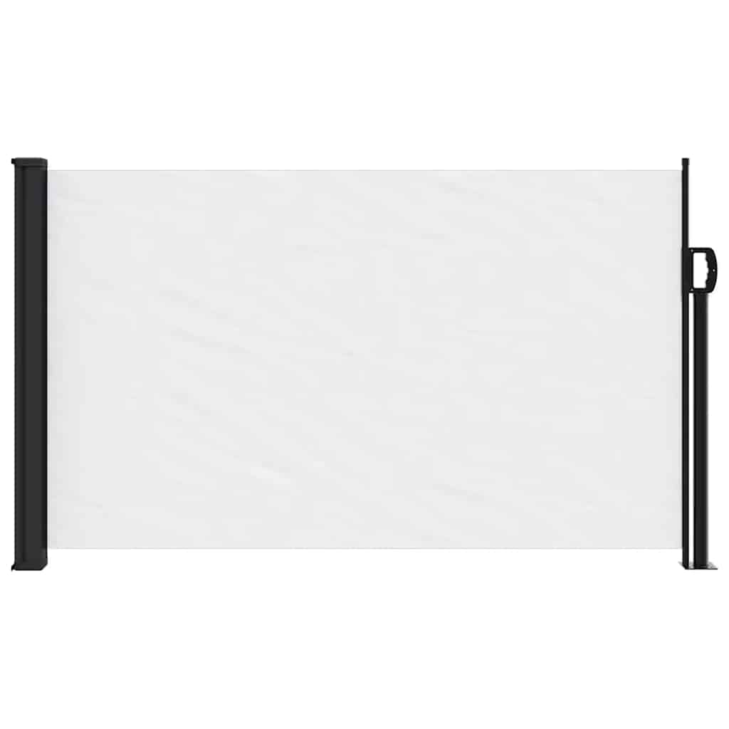 Uvlačiva bočna tenda 120 x 600 cm bijela