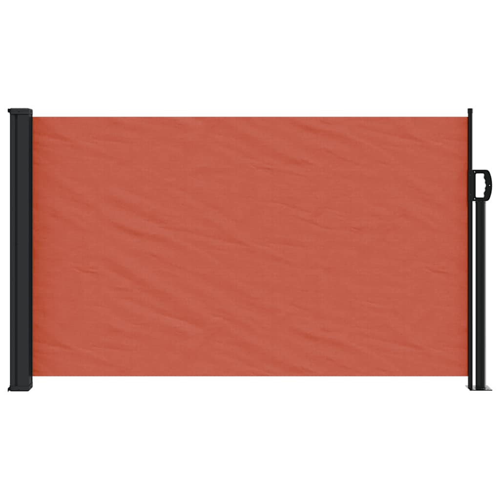Uvlačiva bočna tenda 120 x 600 cm terakota
