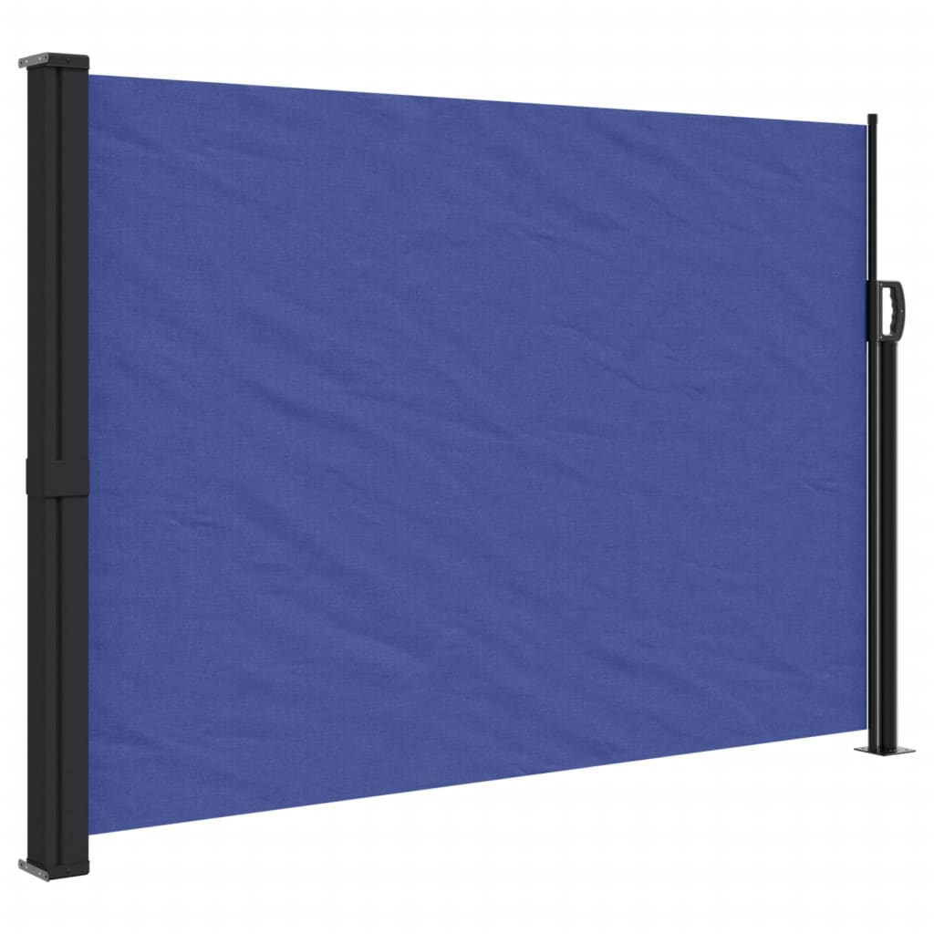 Uvlačiva bočna tenda 140 x 600 cm plava