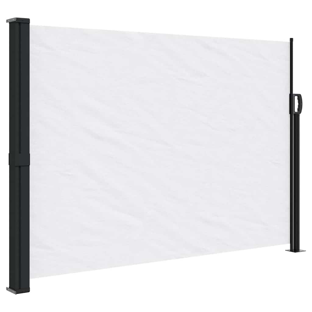 Uvlačiva bočna tenda bijela 140 x 600 cm