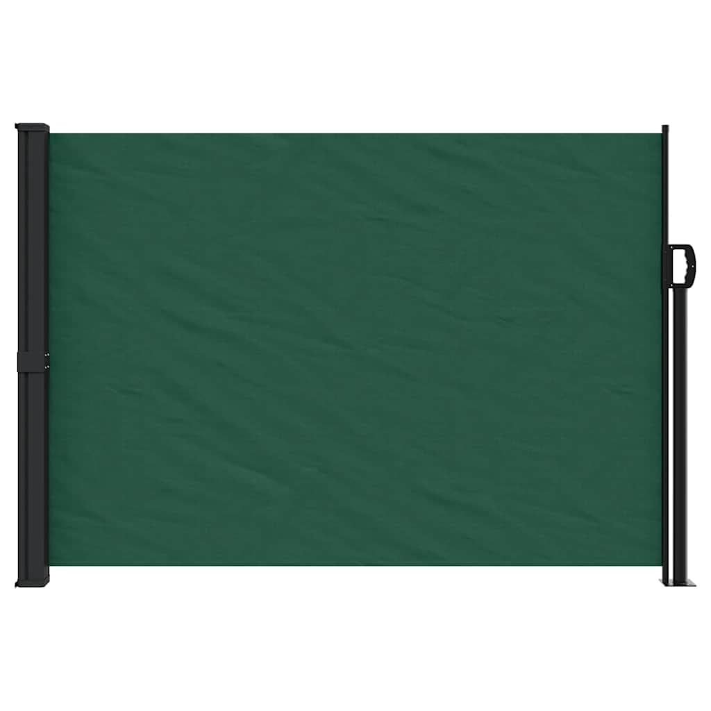Uvlačiva bočna tenda tamnozelena 140 x 600 cm