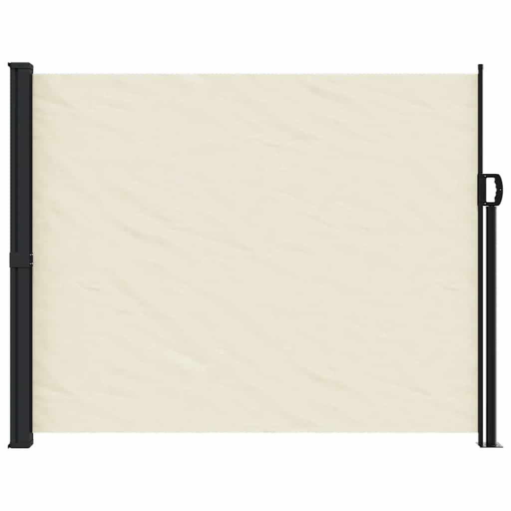 Uvlačiva bočna tenda krem boje 160 x 600 cm