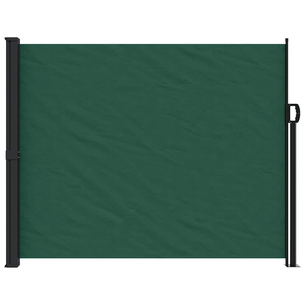 Bočna tenda na uvlačenje tamnozelena 160x600 cm