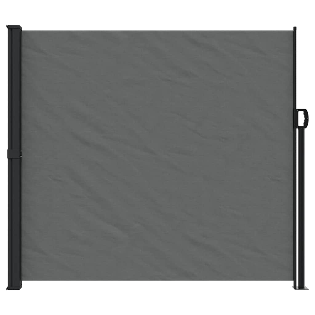 Bočna tenda na uvlačenje antracit 180 x 600 cm
