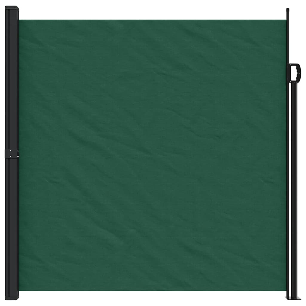 Bočna tenda na uvlačenje tamnozelena 200 x 600 cm