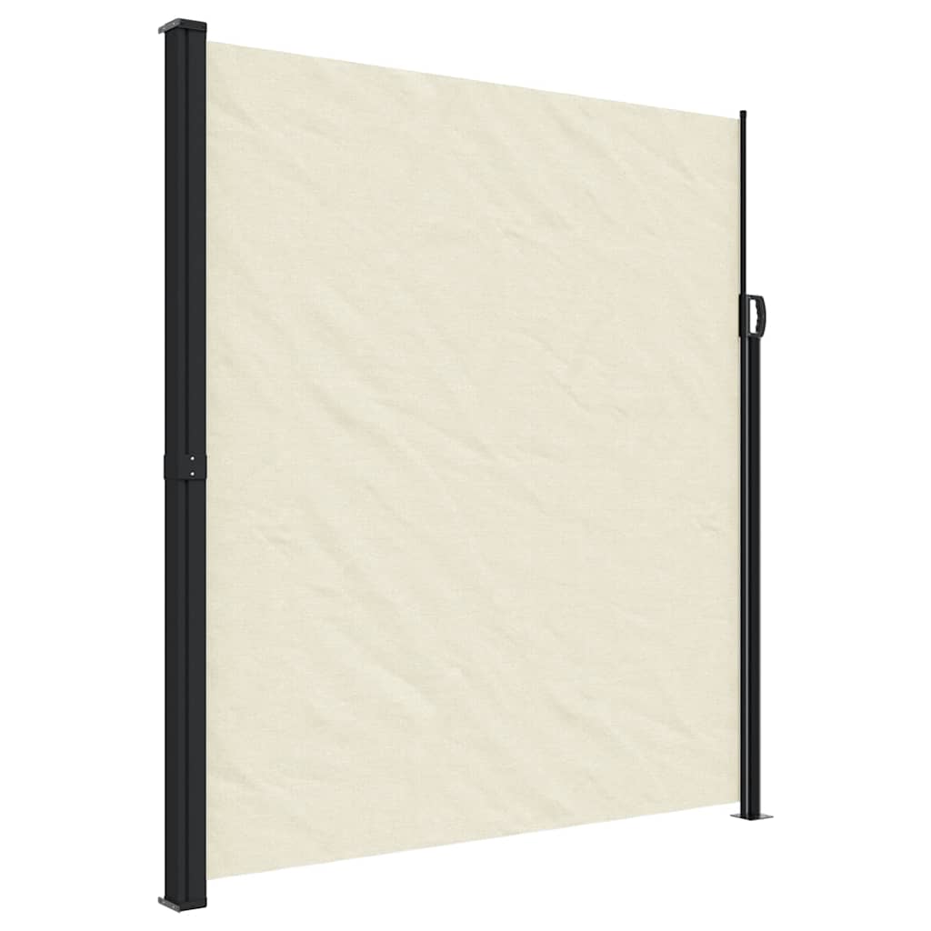 Bočna tenda na uvlačenje krem 220 x 600 cm