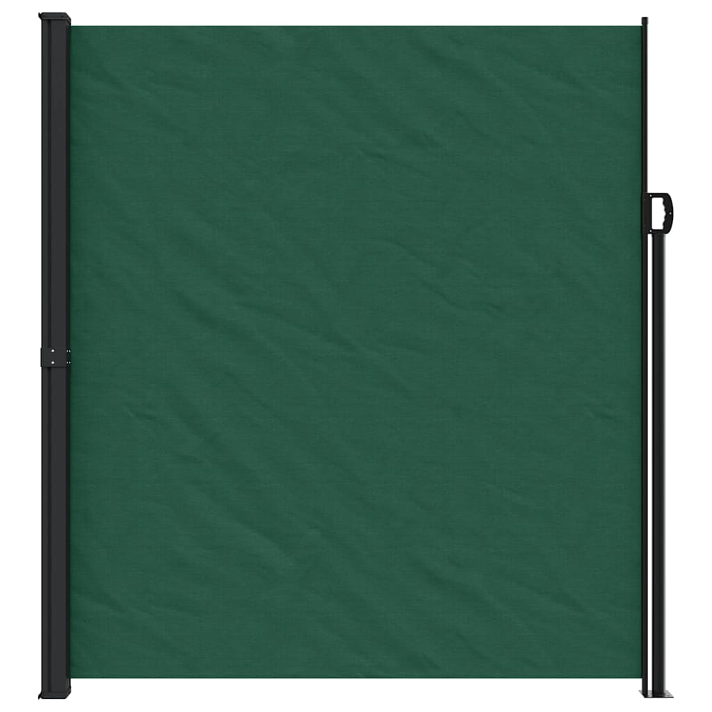 Bočna tenda na uvlačenje tamnozelena 220 x 600 cm