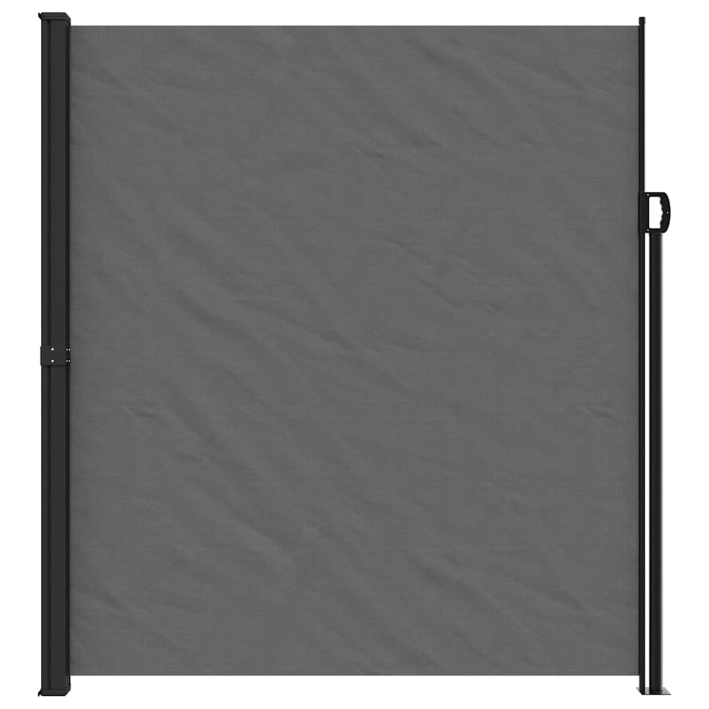 Bočna tenda na uvlačenje antracit 220 x 600 cm