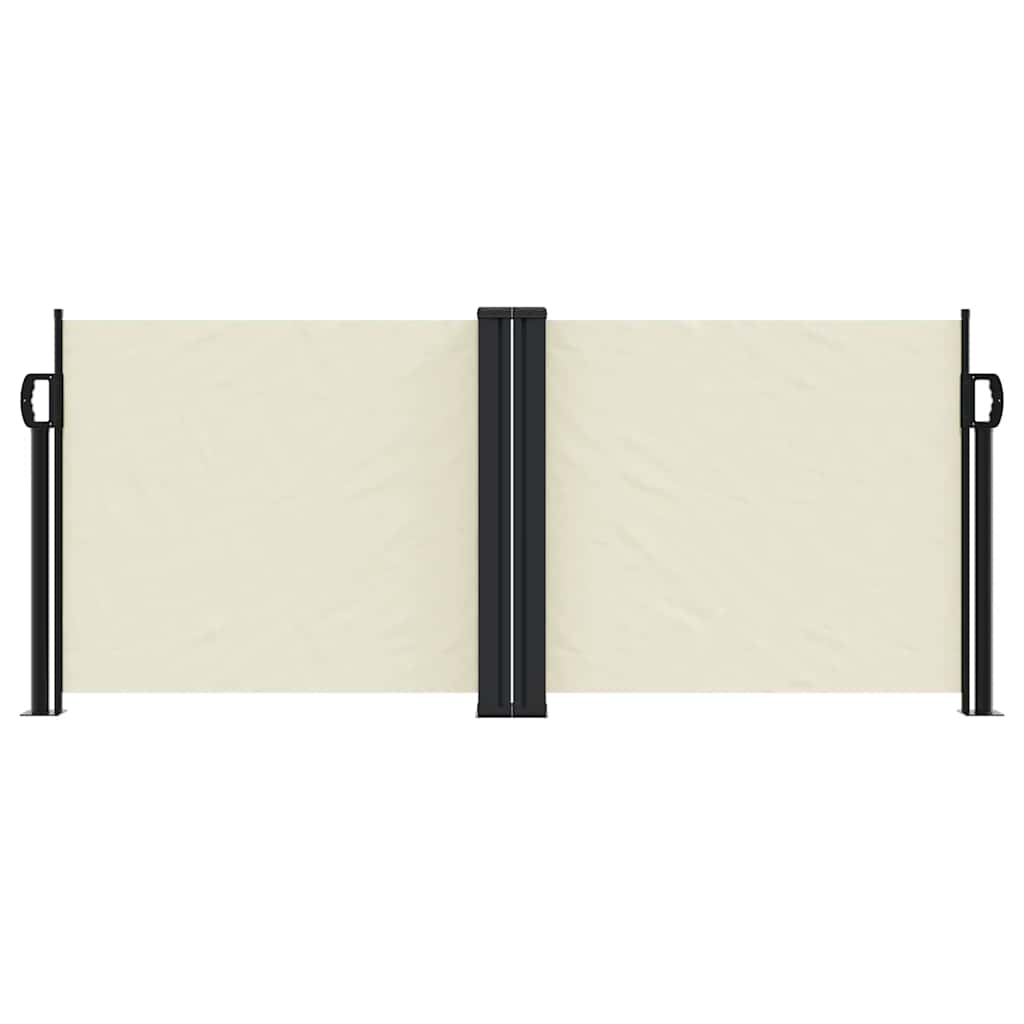 Uvlačiva bočna tenda 100 x 600 cm krem