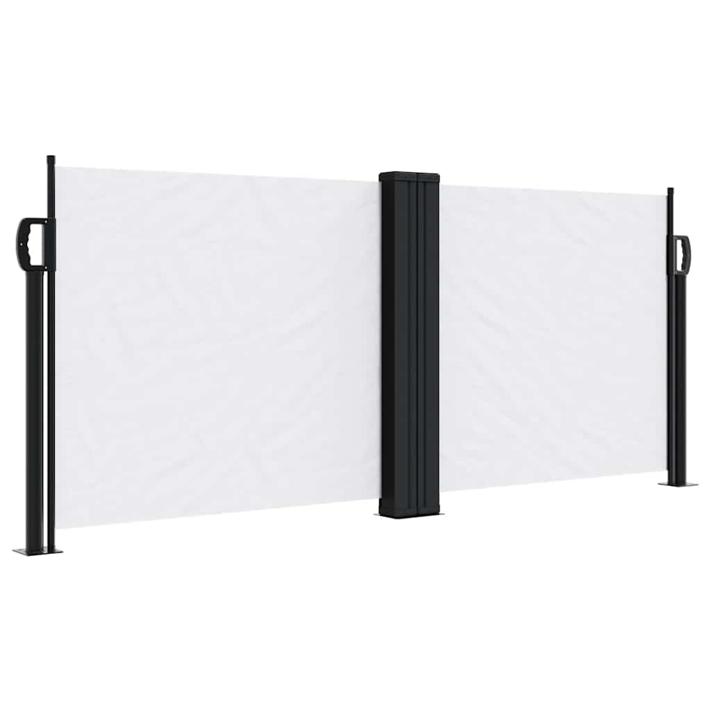 Uvlačiva bočna tenda 100 x 600 cm bijela