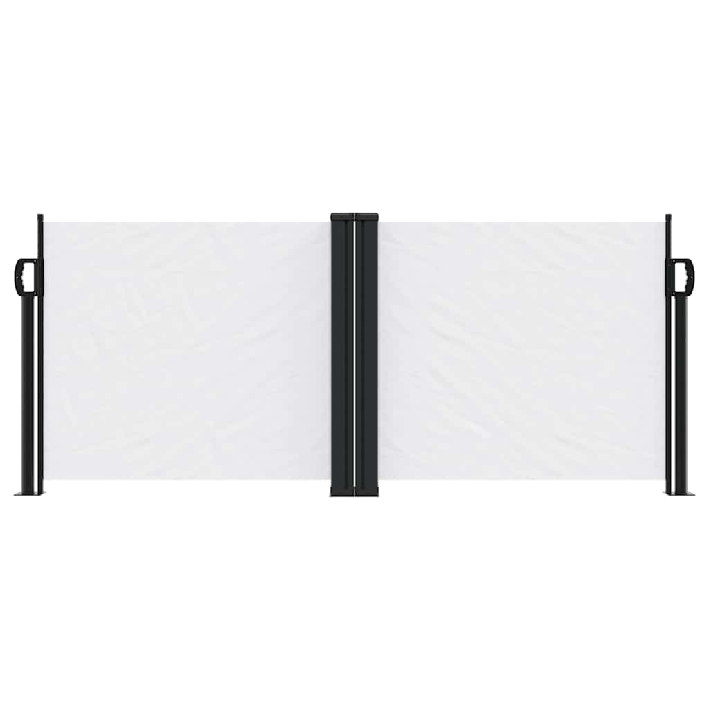 Uvlačiva bočna tenda 100 x 600 cm bijela