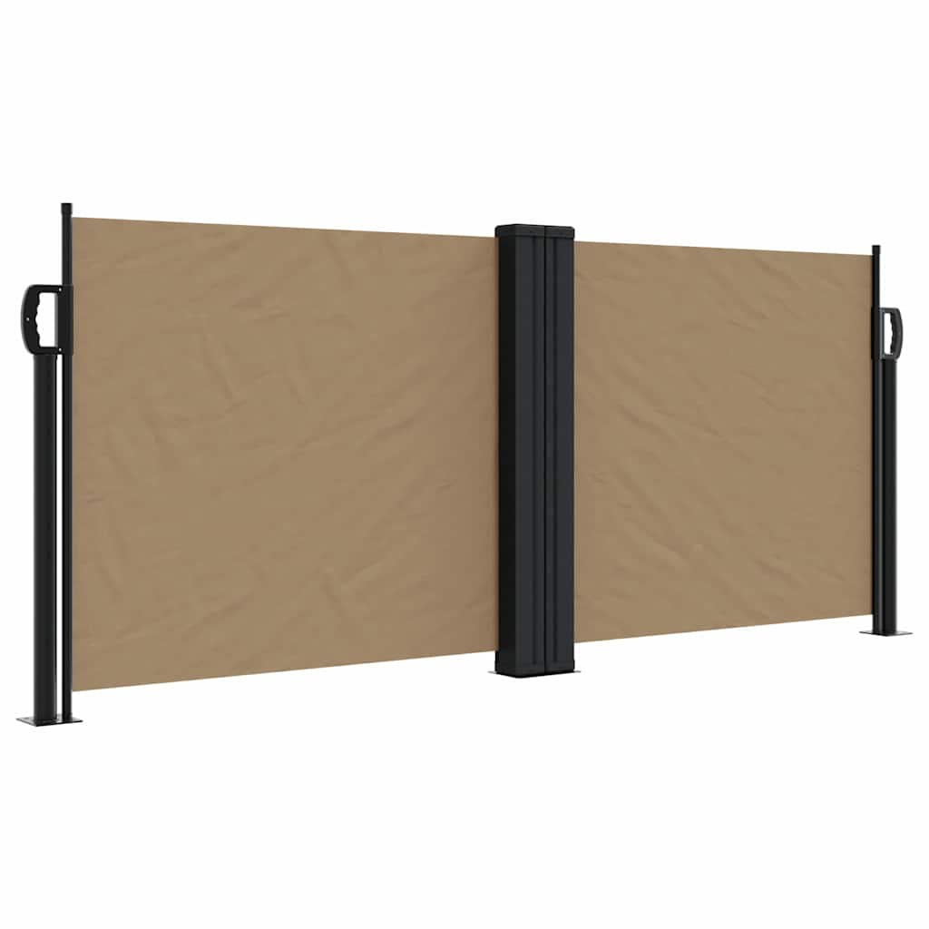Uvlačiva bočna tenda 100 x 600 cm smeđesiva