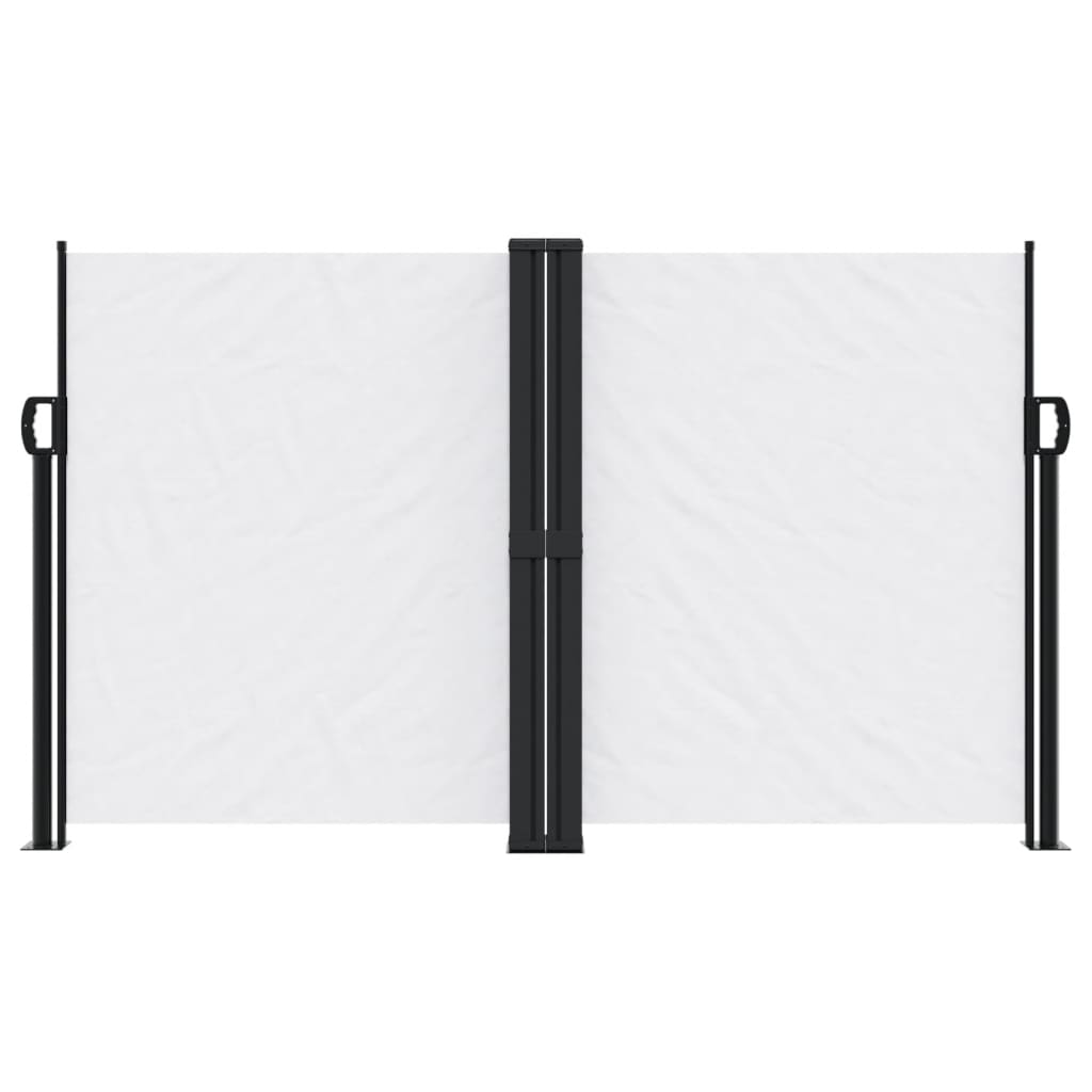 Uvlačiva bočna tenda bijela 140 x 600 cm