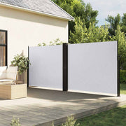 Uvlačiva bočna tenda bijela 160 x 600 cm