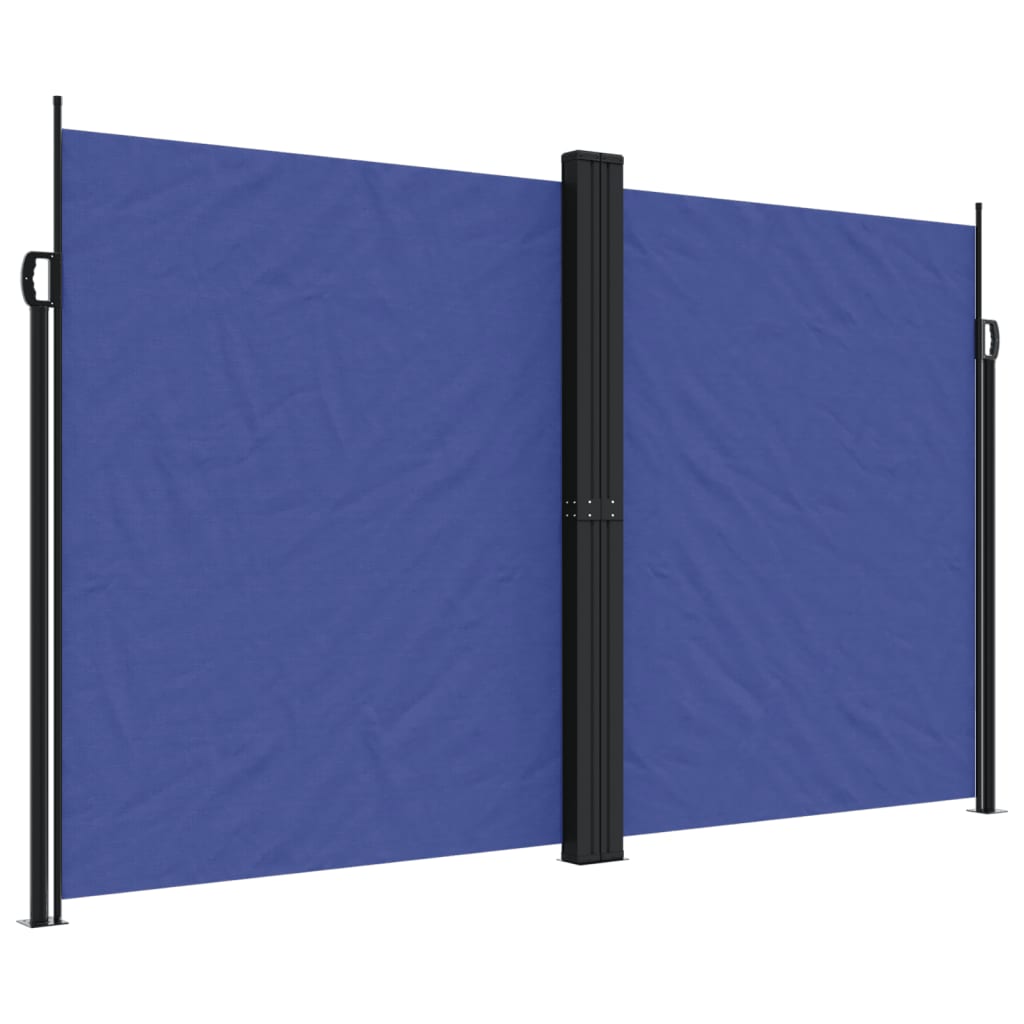 Bočna tenda na uvlačenje plava 200x600 cm