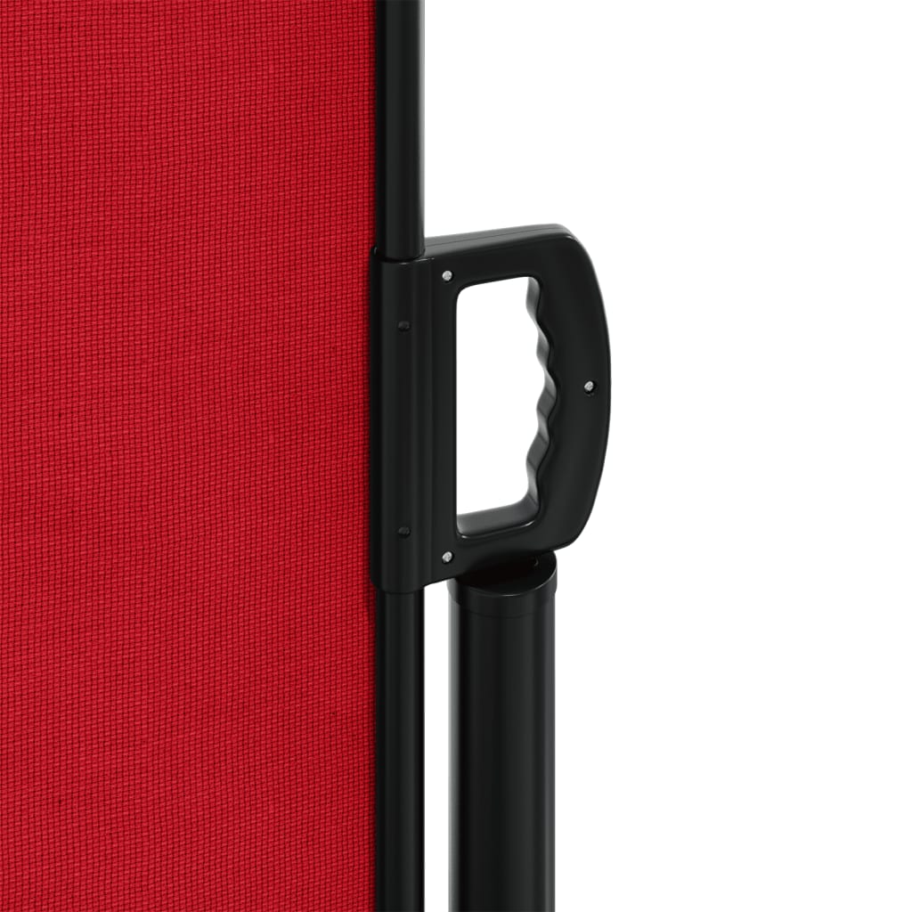 Bočna tenda na uvlačenje crvena 220x600 cm