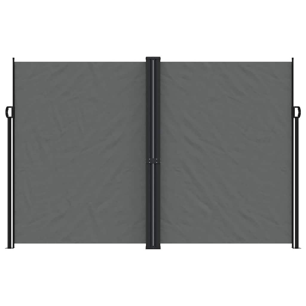 Bočna tenda na uvlačenje antracit 220 x 600 cm