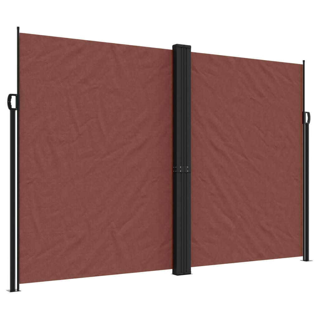 Bočna tenda na uvlačenje smeđa 220x600 cm