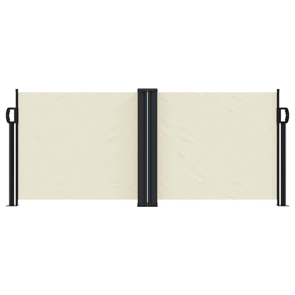 Uvlačiva bočna tenda 100 x 1000 cm krem