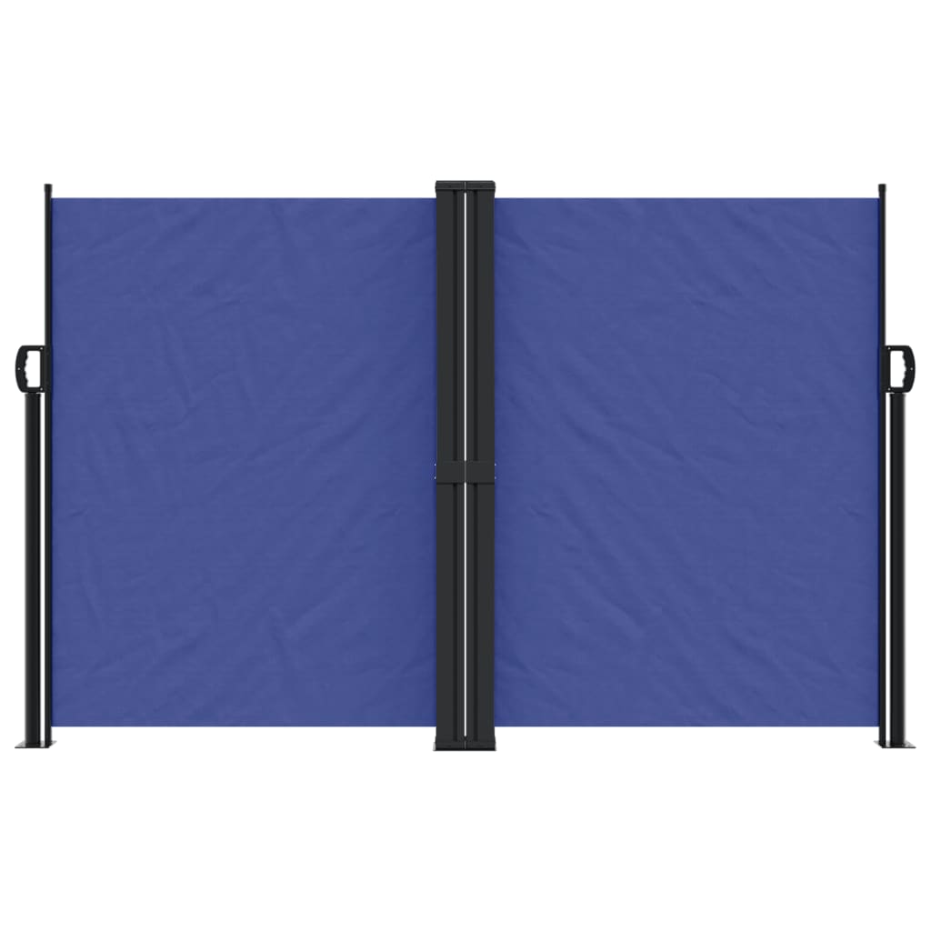 Bočna tenda na uvlačenje plava 160 x 1000 cm