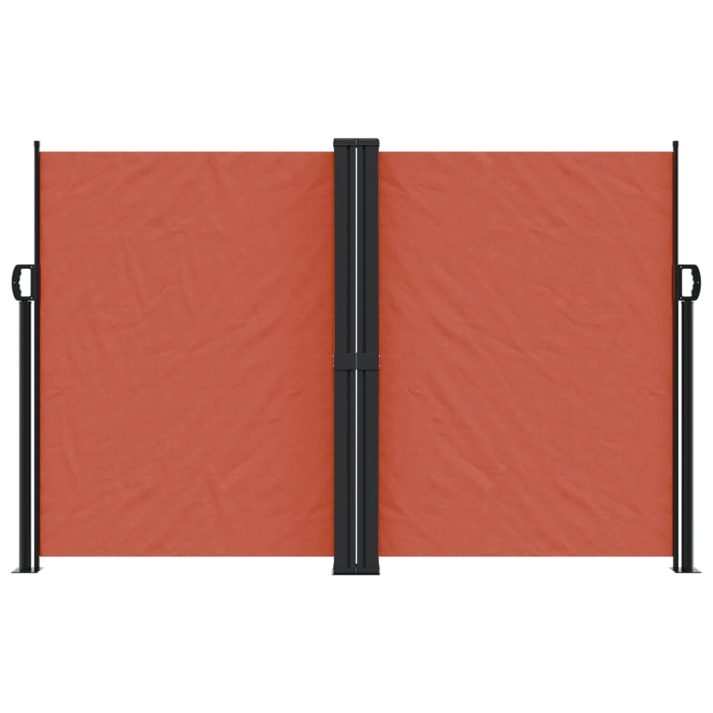 Bočna tenda na uvlačenje terakota 160 x 1000 cm