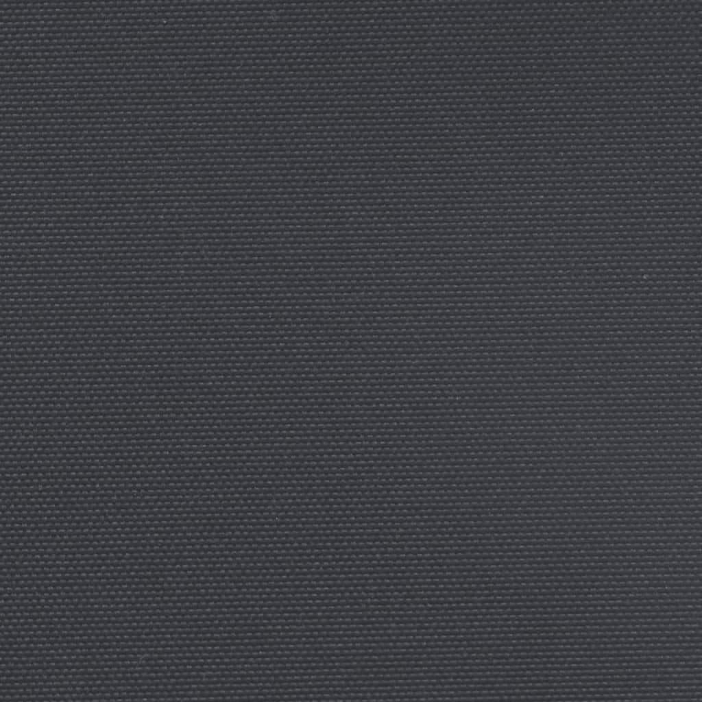 Bočna tenda na uvlačenje crna 180 x 1000 cm