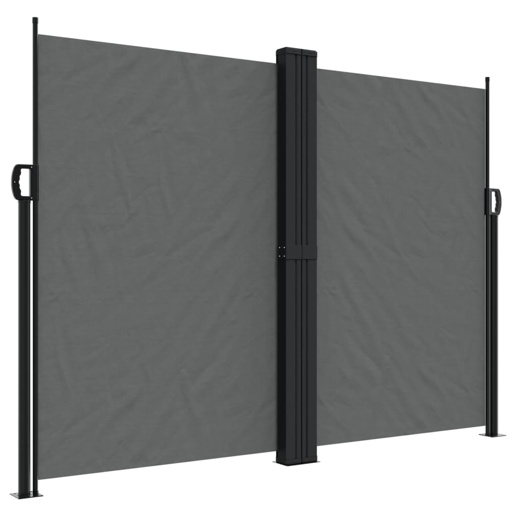 Bočna tenda na uvlačenje antracit 180x1000 cm