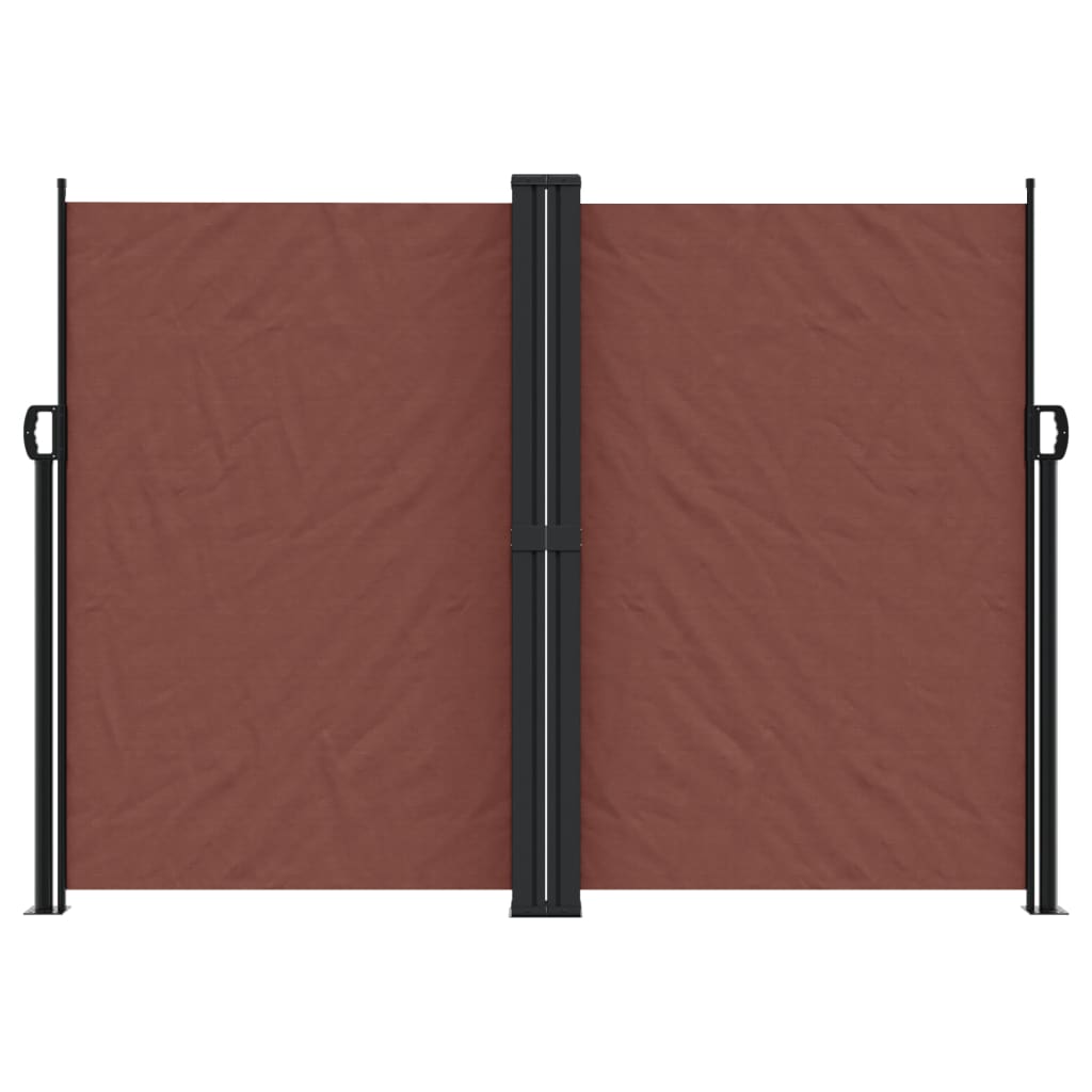 Bočna tenda na uvlačenje smeđa 180x1000 cm