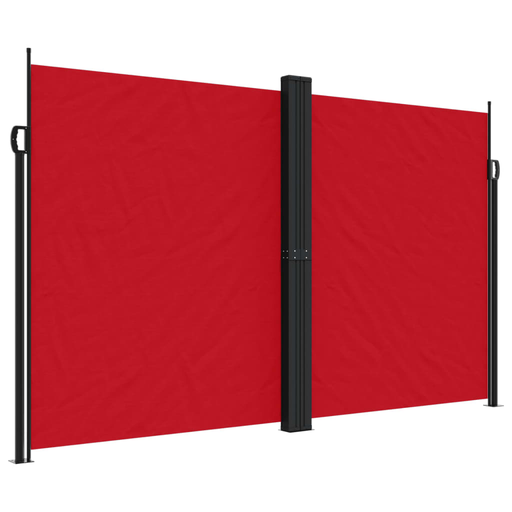 Bočna tenda na uvlačenje crvena 200x1000 cm