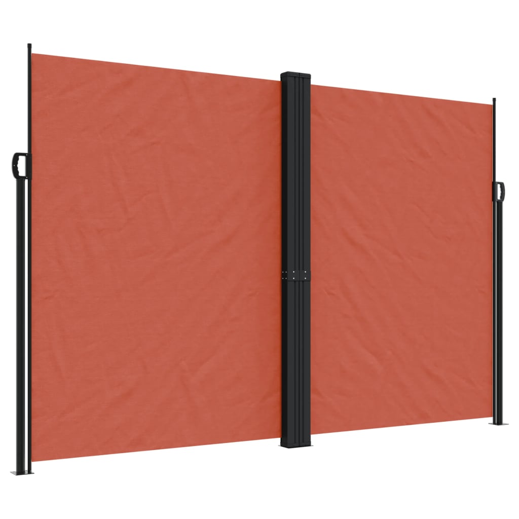 Bočna tenda na uvlačenje terakota 220 x 1000 cm