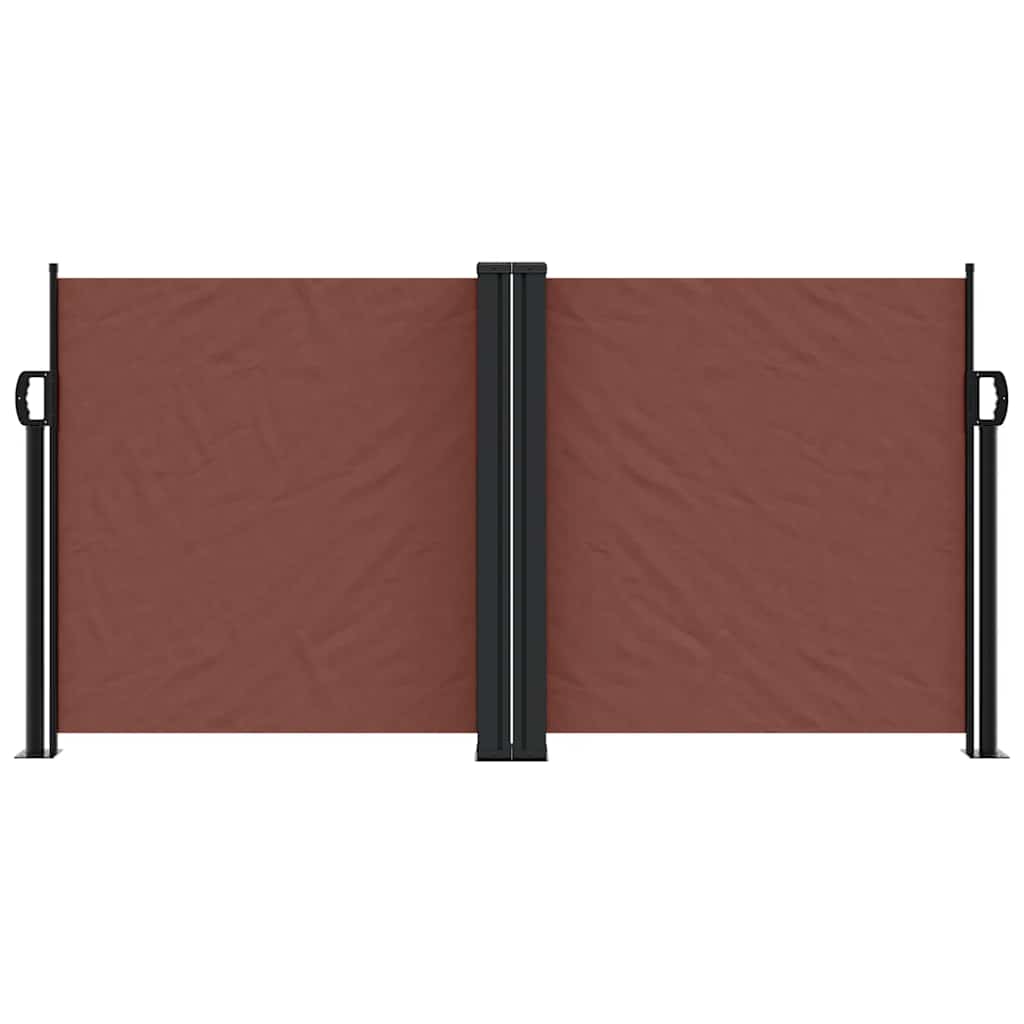 Bočna tenda na uvlačenje smeđa 120 x 1200 cm