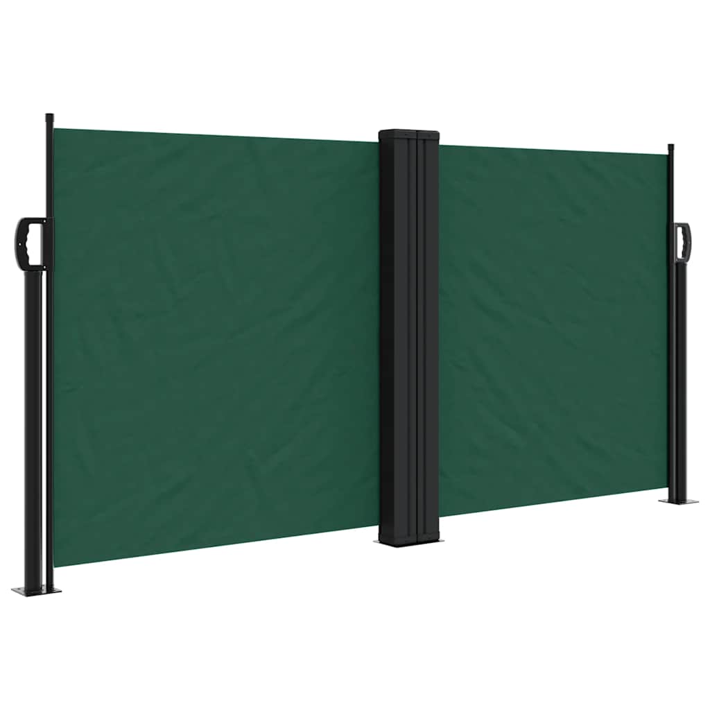 Bočna tenda na uvlačenje tamnozelena 120 x 1200 cm