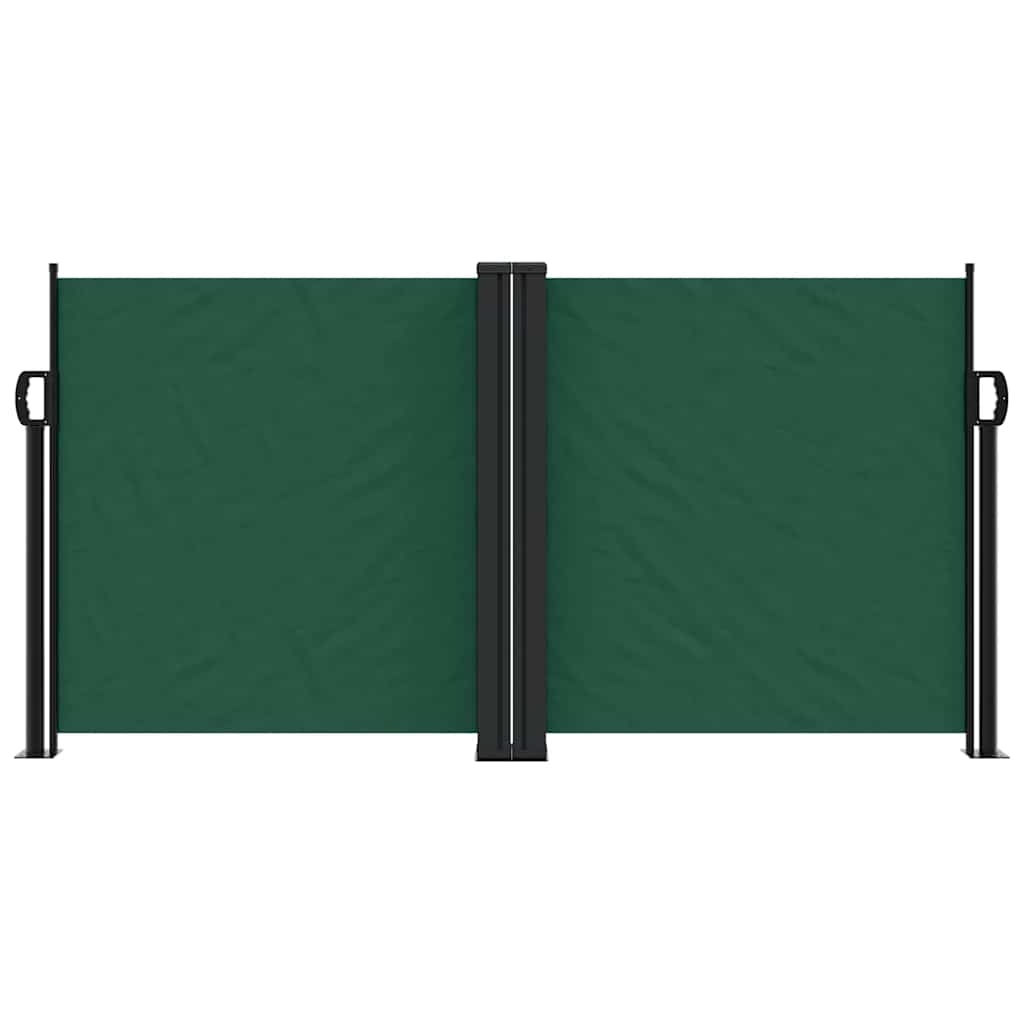 Bočna tenda na uvlačenje tamnozelena 120 x 1200 cm