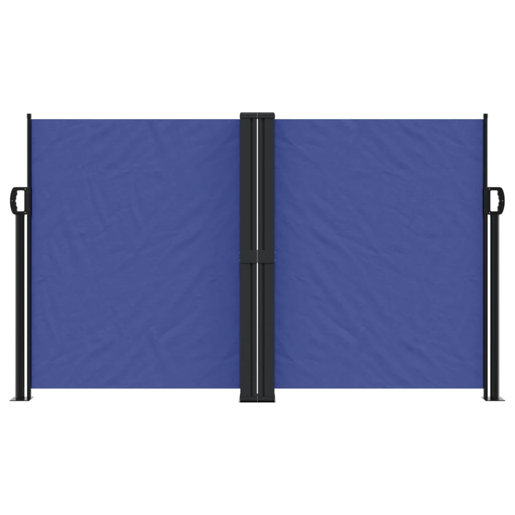 Bočna tenda na uvlačenje plava 140x1200 cm