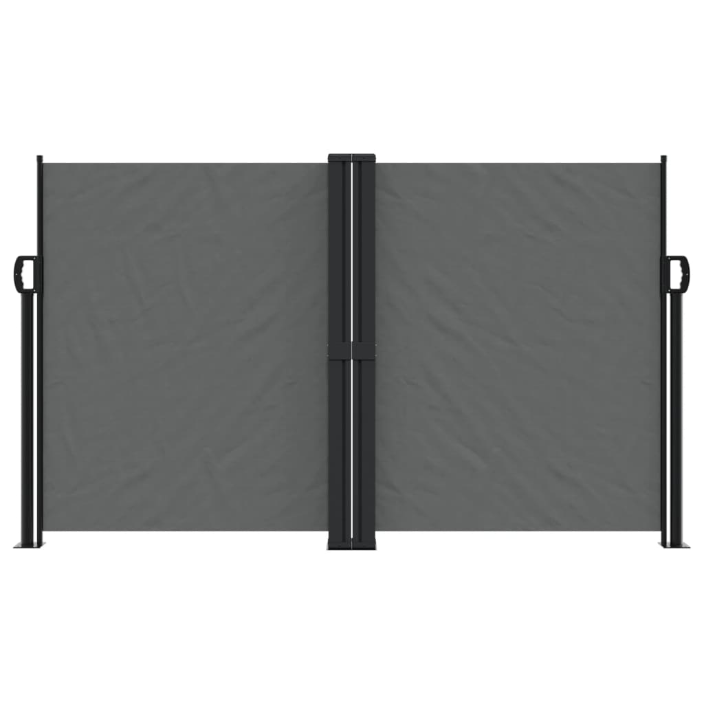 Bočna tenda na uvlačenje antracit 140 x 1200 cm