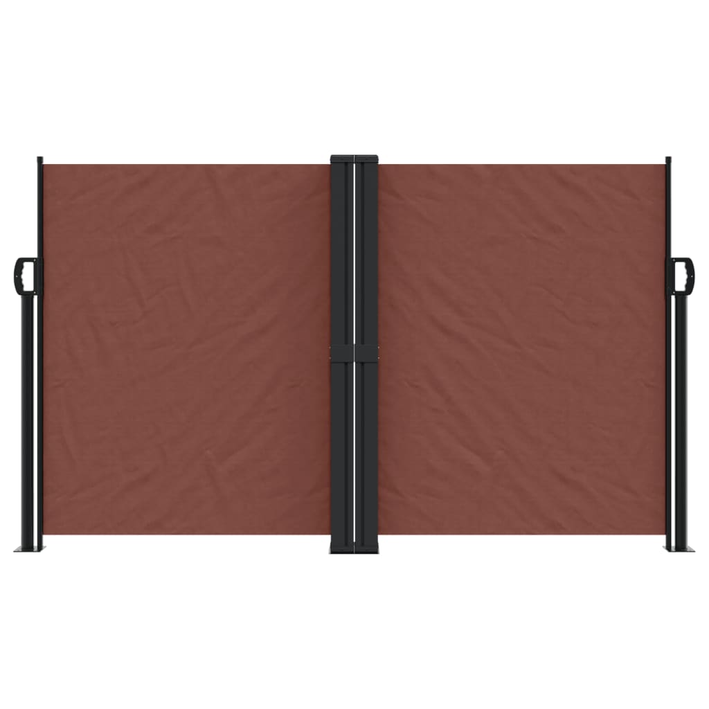 Bočna tenda na uvlačenje smeđa 140 x 1200 cm
