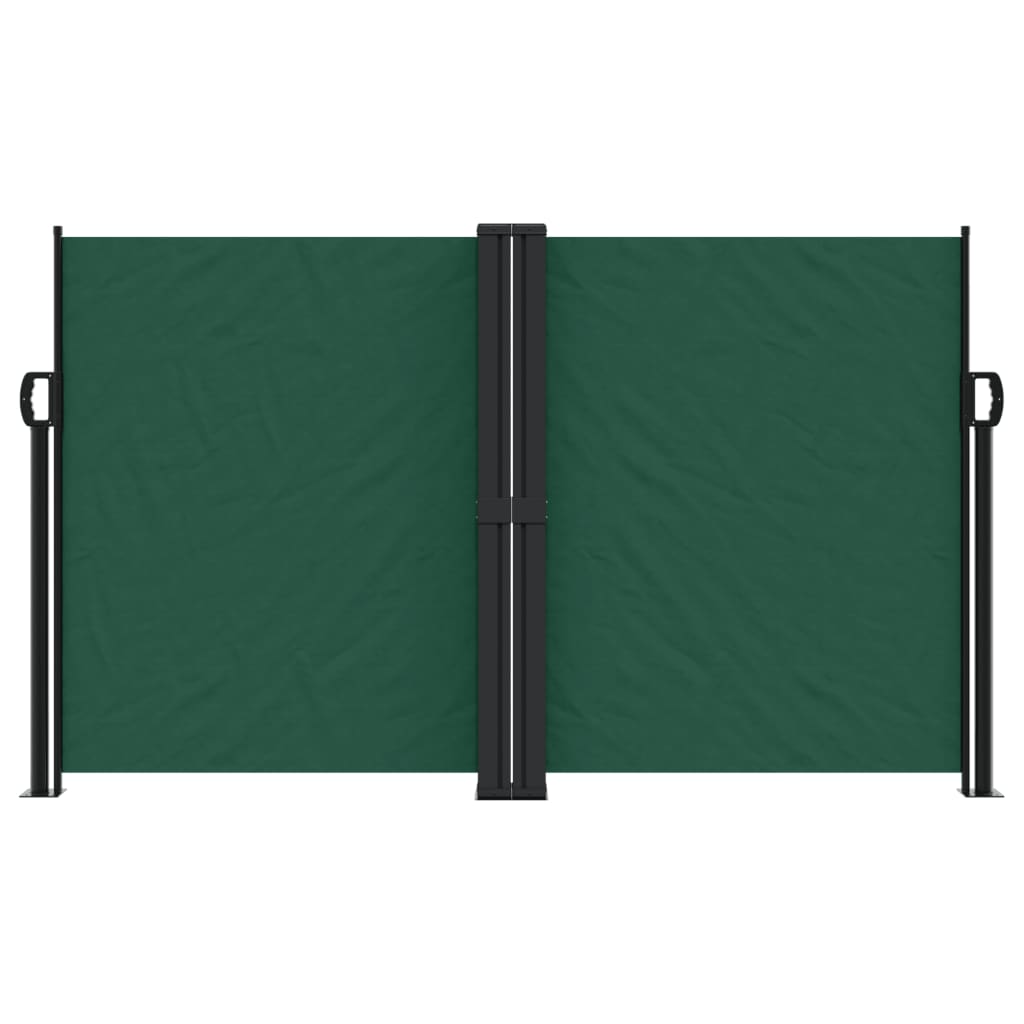 Bočna tenda na uvlačenje tamnozelena 140 x 1200 cm