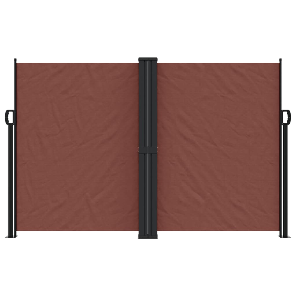 Bočna tenda na uvlačenje smeđa 160 x 1200 cm
