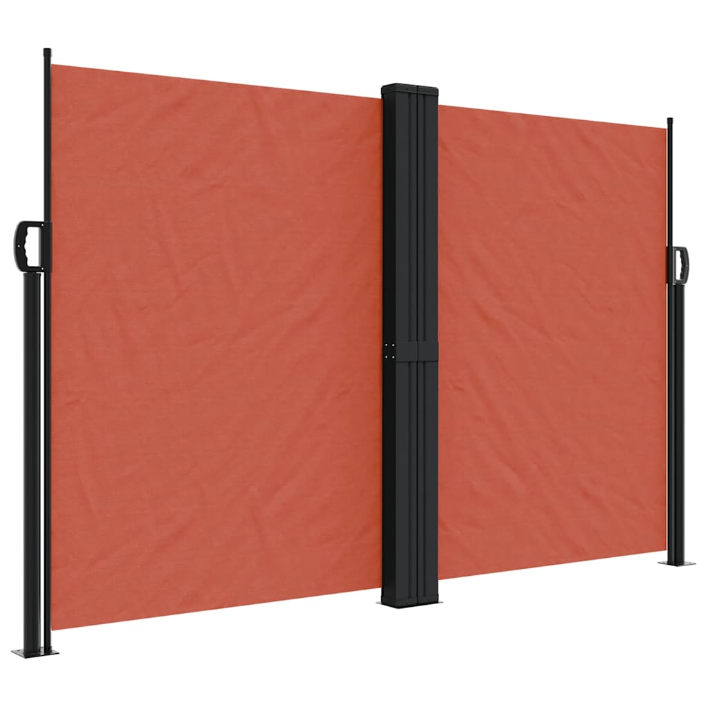 Bočna tenda na uvlačenje terakota 160 x 1200 cm