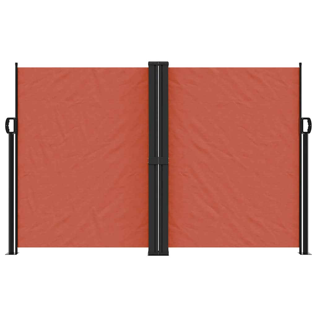 Bočna tenda na uvlačenje terakota 160 x 1200 cm
