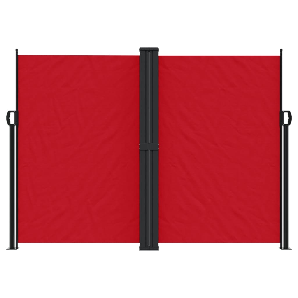 Bočna tenda na uvlačenje crvena 180x1200 cm