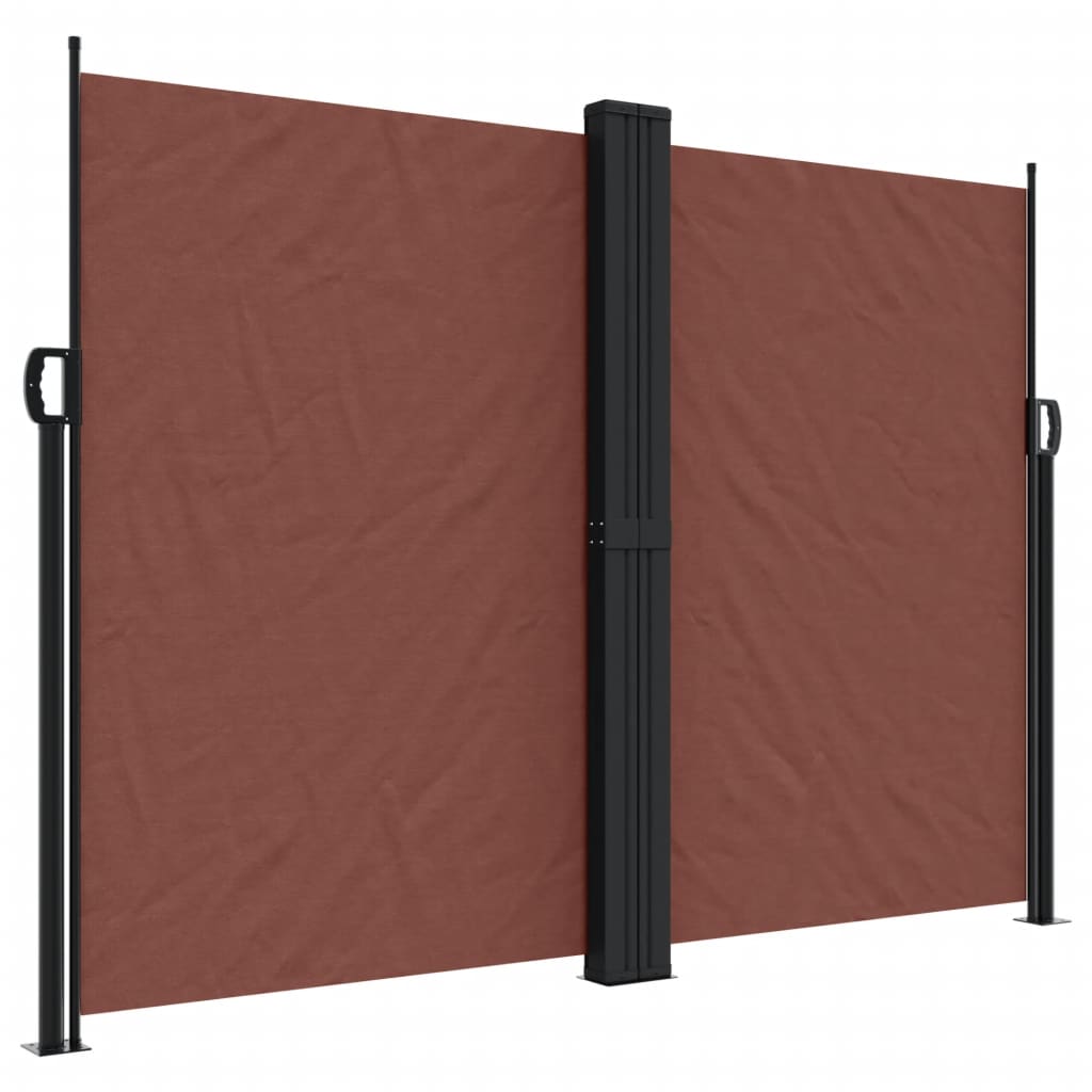 Bočna tenda na uvlačenje smeđa 180 x 1200 cm