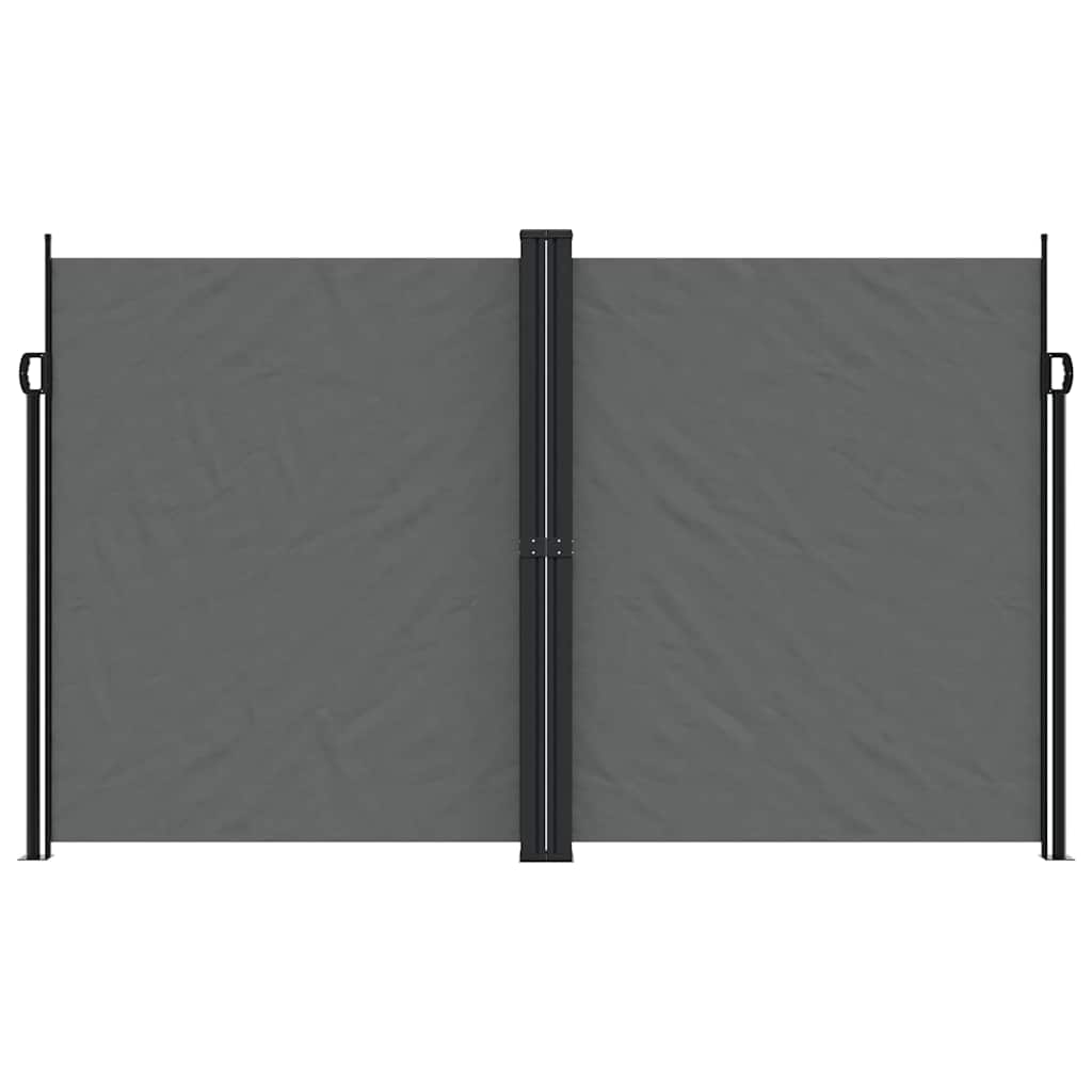 Bočna tenda na uvlačenje antracit 200 x 1200 cm