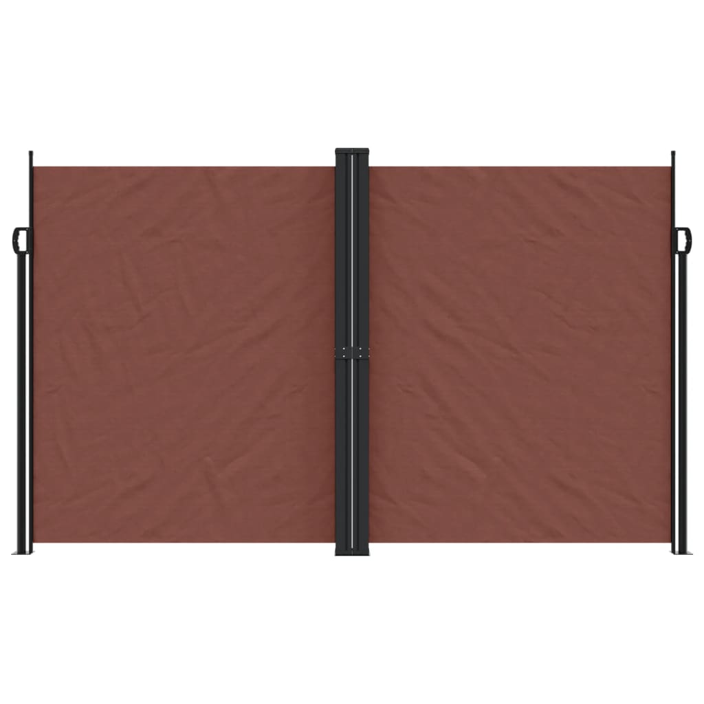 Bočna tenda na uvlačenje smeđa 200 x 1200 cm