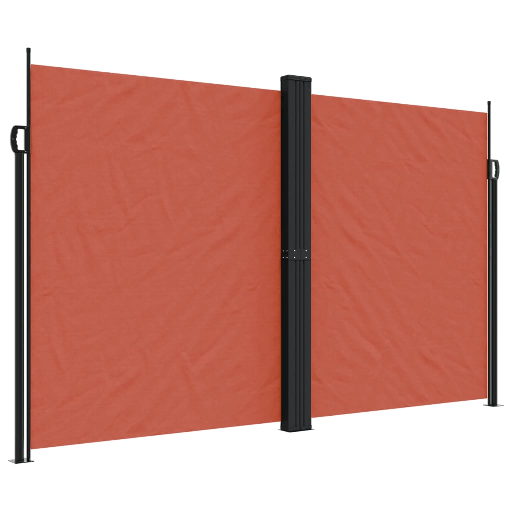 Bočna tenda na uvlačenje terakota 200x1200 cm