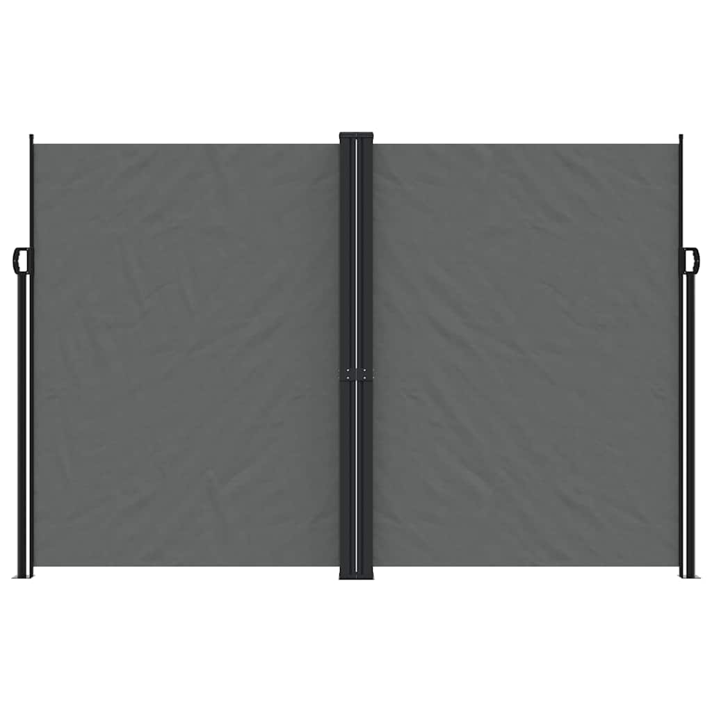 Bočna tenda na uvlačenje antracit 220 x 1200 cm